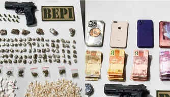 Polícia Militar apreende materiais ilícitos com adolescentes em Altos