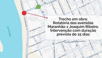 Strans inicia transformação de rotatória na Avenida Maranhão em Teresina