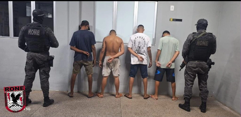 Polícia Militar prende três suspeitos de participação em homicídio em Teresina
