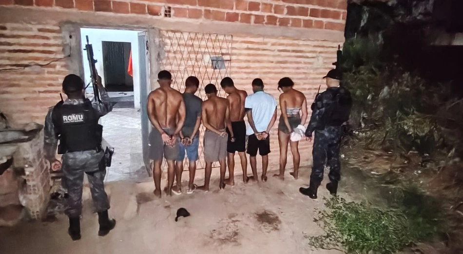 Polícia Militar prende pessoas suspeitas de roubo em bairro no Maranhão