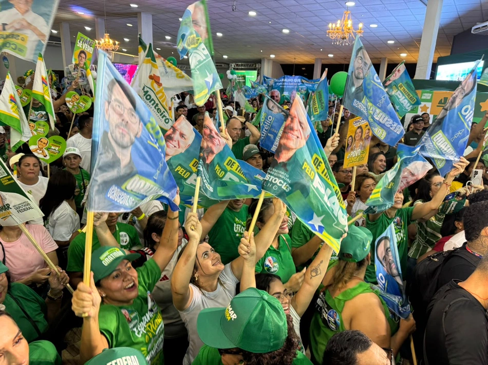 Convenção confirma candidaturas de Themístocles Filho e Marcos Aurélio durante ato político em Teresina