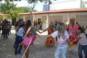 A Banda 16 de Agosto, reis e rainhas do carnaval participaram