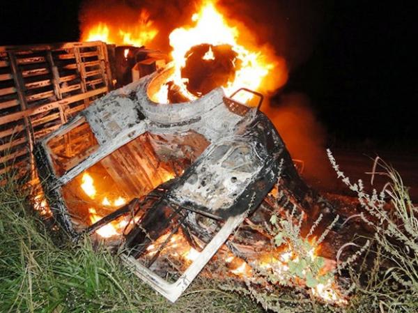 Acidente ocorreu neste s&aacute;bado na BR-158.(Imagem:Reprodu&ccedil;&atilde;o)