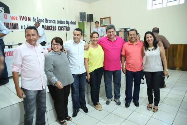 &Aacute;gua Branca recebe caravana do PMDB(Imagem:Divulga&ccedil;&atilde;o)