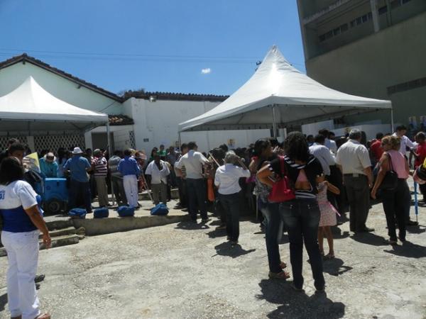 &Aacute;rea externa do comit&ecirc;(Imagem:Wanessa Gommes/GP1)