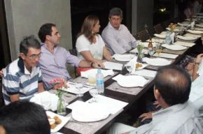 Reunião com prefeitos eleitos do PMDB