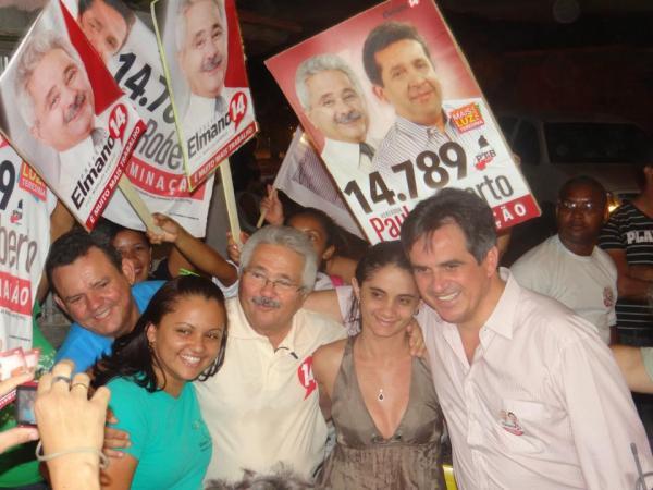 Ciro Nogueira acompanha Elmano em caminhada(Imagem:Reprodu&ccedil;&atilde;o)