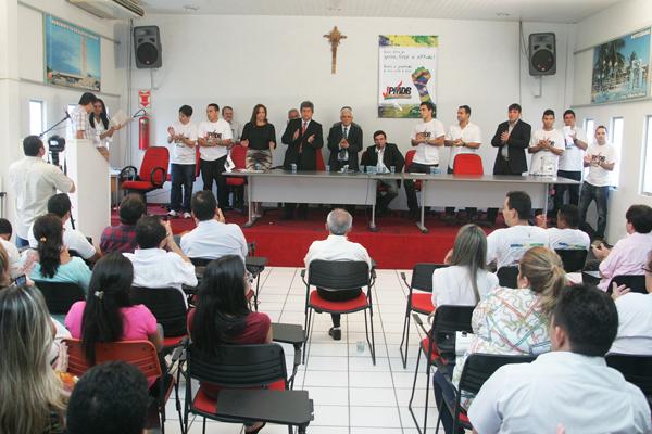 Conven&ccedil;&atilde;o do diret&oacute;rio estadual e municipal do PMDB Jovem.(Imagem:Divulga&ccedil;&atilde;o)