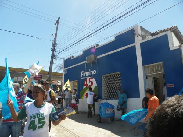 Fachada do comit&ecirc;(Imagem:Wanessa Gommes/GP1)