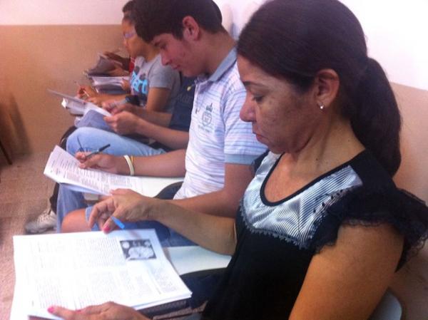 Fátima Rodrigues, 40 anos, faz enem pela primeira vez no Ceará(Imagem:Reprodução)