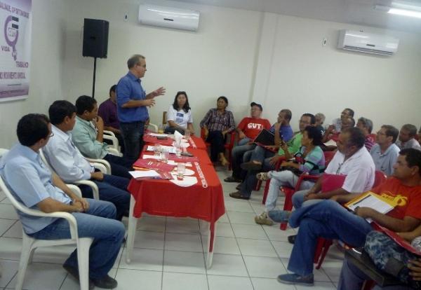 Firmino Filho participa de evento na Central &Uacute;nica dos Trabalhadores(Imagem:Reprodu&ccedil;&atilde;o)