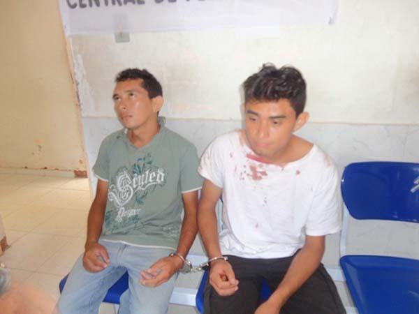 Homens assaltam bar, agridem senhora e s&atilde;o capturados pela pol&iacute;cia(Imagem:Proparnaiba)