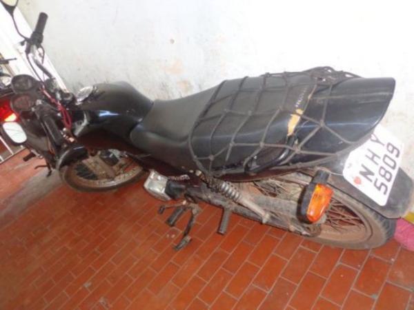 Moto recuperada(Imagem:Reprodu&ccedil;&atilde;o)