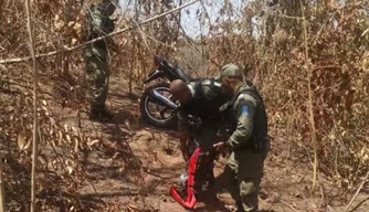 Motocicleta desmanchada