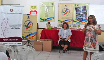 NUPEVID realiza palestra sobre violência doméstica em escola de Teresina