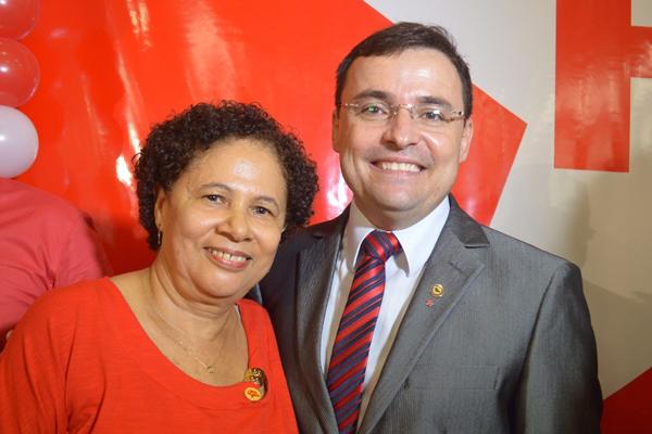Posse dos novos diregentes do PT estadual e municipal.(Imagem:Divulga&ccedil;&atilde;o)