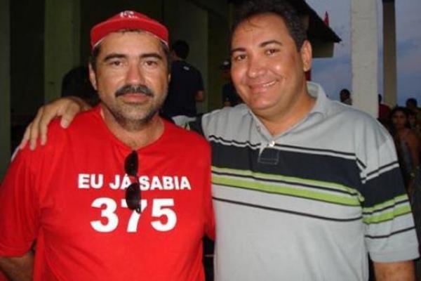 Prefeito Zé Neci e seu vice Francimar Pereira(Imagem:Reprodução)