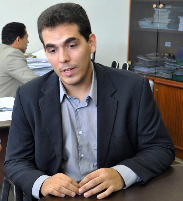 Presidente do PMDB Jovem, Marco Aur&eacute;lio Sampaio.(Imagem:Divulga&ccedil;&atilde;o)