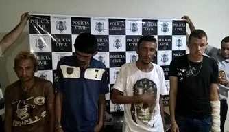 Quadrilha foi presa em flagrante