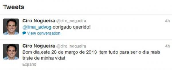 Reprodu&ccedil;&atilde;o Twitter(Imagem:Reprodu&ccedil;&atilde;o)