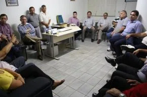 Reunião com partidários do PMDB