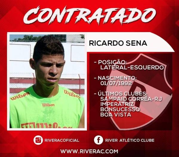 River contrata Ricardo Sena(Imagem:Divulgação)