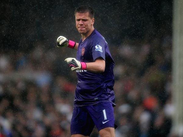 Szczesny é o goleiro titular do Arsenal(Imagem:Reprodução)