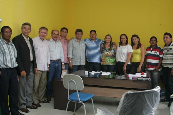Z&eacute; Filho reunido com correligion&aacute;rios.(Imagem:Divulga&ccedil;&atilde;o)